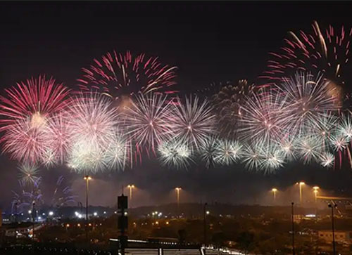 常德焰火晚会